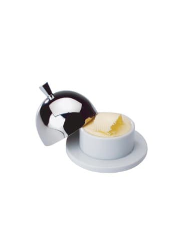 Pot à beurre avec couvercle inox