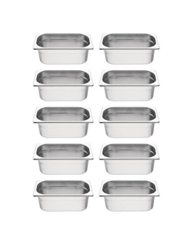 Lot de 10 bacs GN1/4 Vogue
