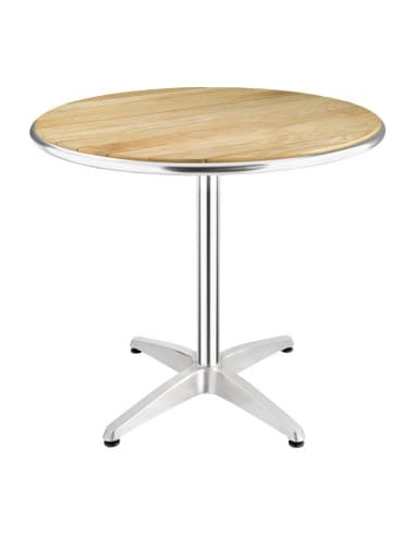 Table ronde en frêne Bolero 800mm