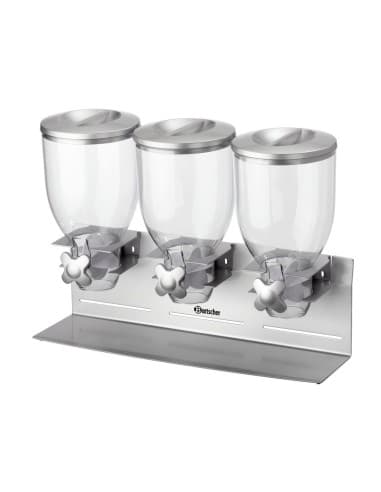 Triple distributeur de céréales