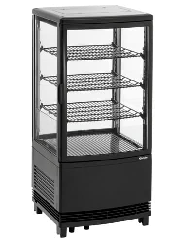 Mini vitrine réfrigérée 75L2T noir