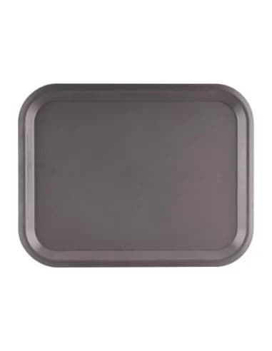 Plateau Roltex Nordic 430x330mm gris foncé