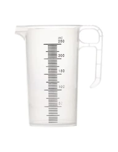 Pichet mesureur en polypropylène 250ml