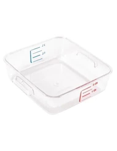 Boîte carrée de stockage 2L Rubbermaid
