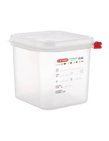 Boîte alimentaire GN 1/6 Araven 2,6L (Lot de 4)