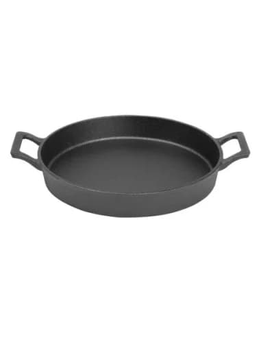 Plat à oreilles rond en fonte Olympia 200 mm