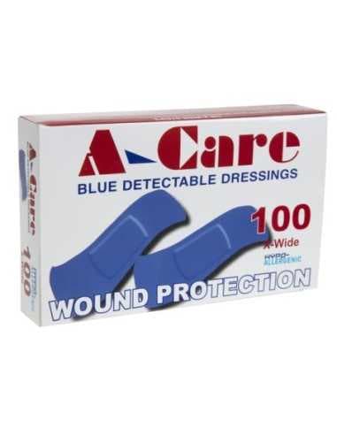 Pansements bleus standards (Lot de 100)