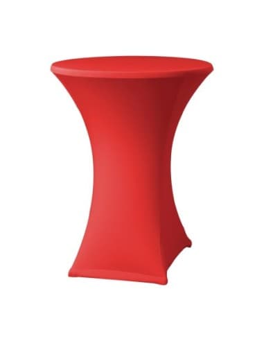Housse de table extensible Samba rouge D2