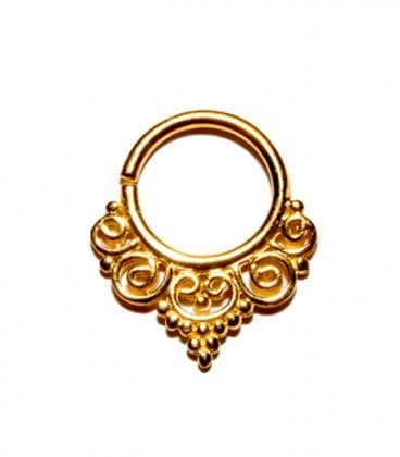 SEPTUM N° 70 - ARGENT PLAQUE OR -1,2 mm