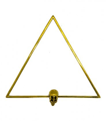 BRACELET TETE DE MORT -TRIANGLE by S.HECHES