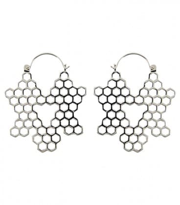 BEE YOURSELF (plaqué argent) - VENDUES PAR PAIRE