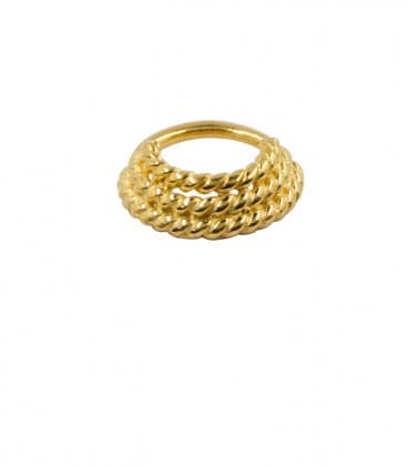 SEPTUM N° 85 - ARGENT PLAQUE OR -1,2 mm