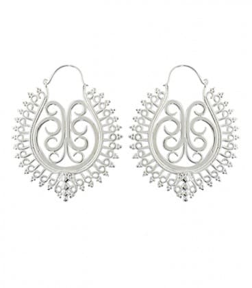 MYSTICAL MOOD (laiton plaqué argent) - VENDUES PAR PAIRE