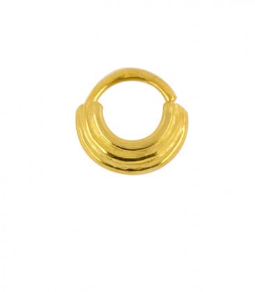 SEPTUM N° 88 - ARGENT PLAQUE OR -1,2 mm