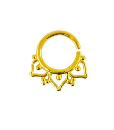 SEPTUM N° 68 - ARGENT PLAQUE OR -1,2 mm-