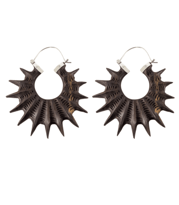 SPIKY ( BOIS ET ARGENT) by S.HECHES