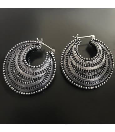 GIPSY MOON PLAQUEES ARGENT - VENDUES PAR PAIRE