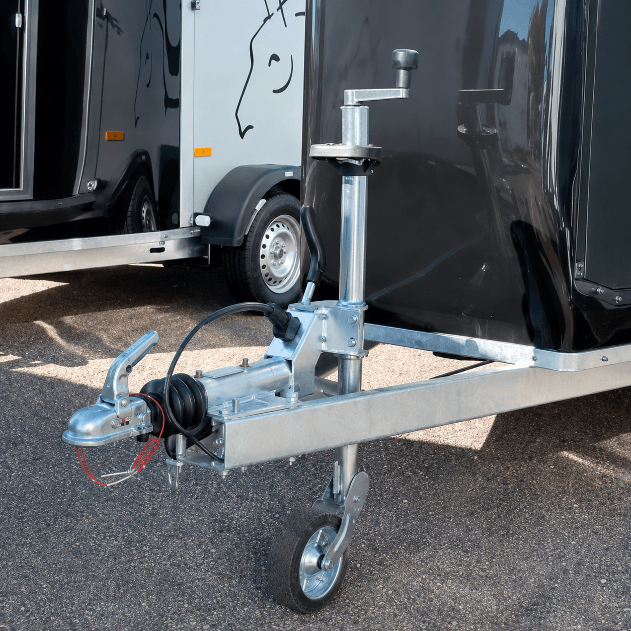 Automatik-Stützrad 250 kg