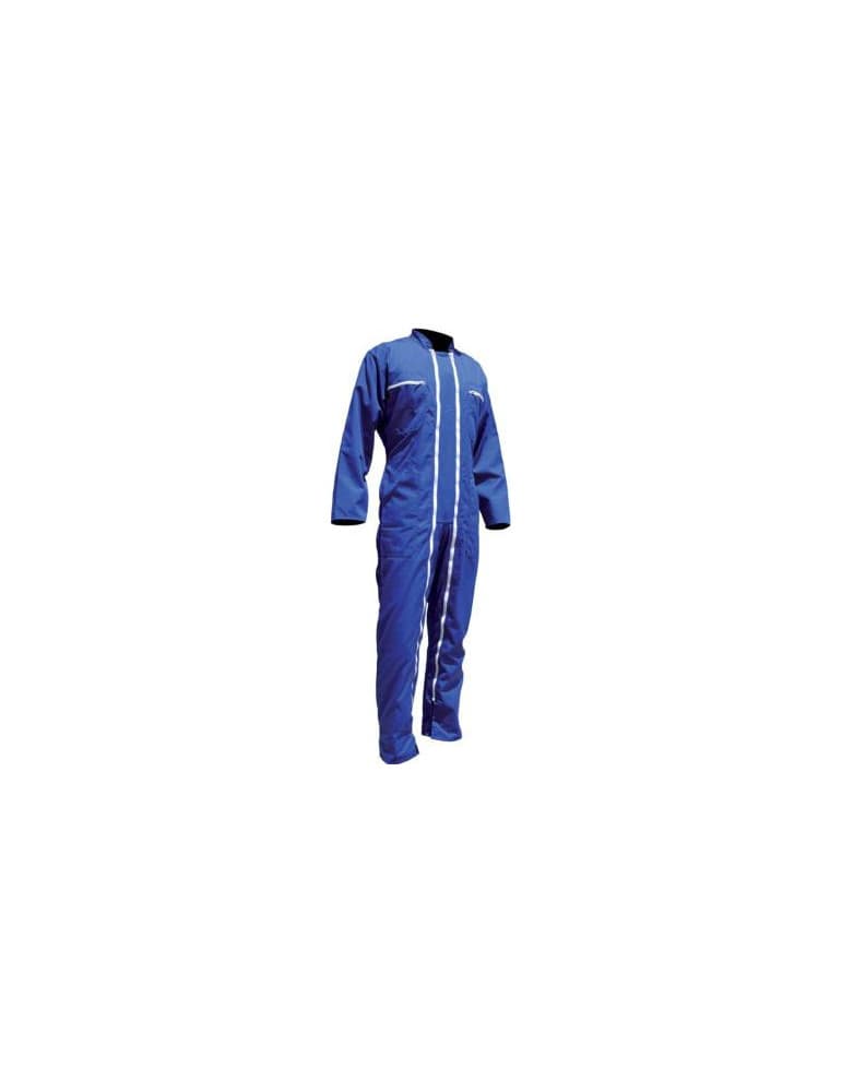 COMBINAISON DOUBLE TIRETTES BLEU BUGATTI