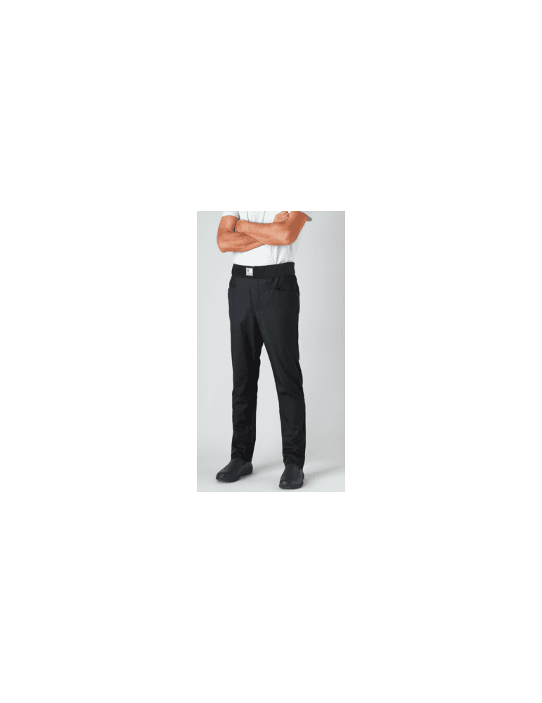 PANTALON CUISINIER ARCHET NOIR T2