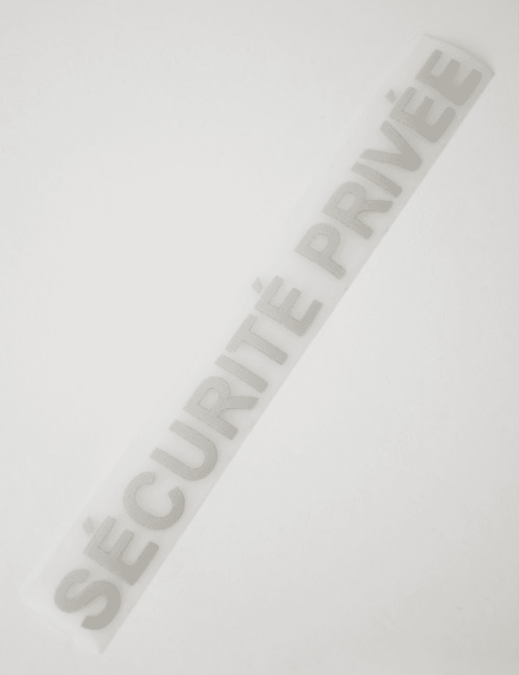 Flex SECURITE PRIVEE Dos