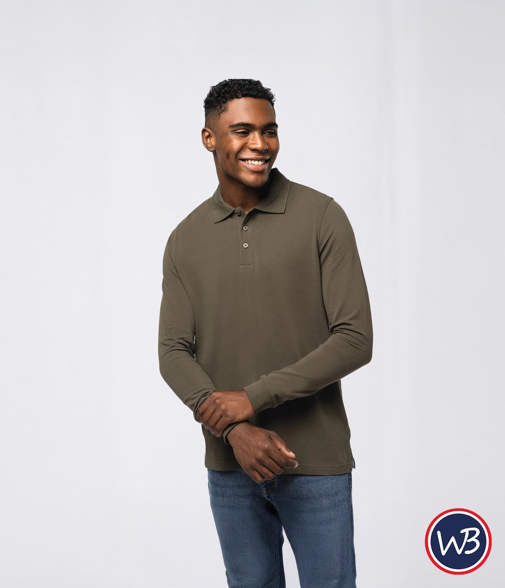 Polo Homme Manches Longues - Kariban