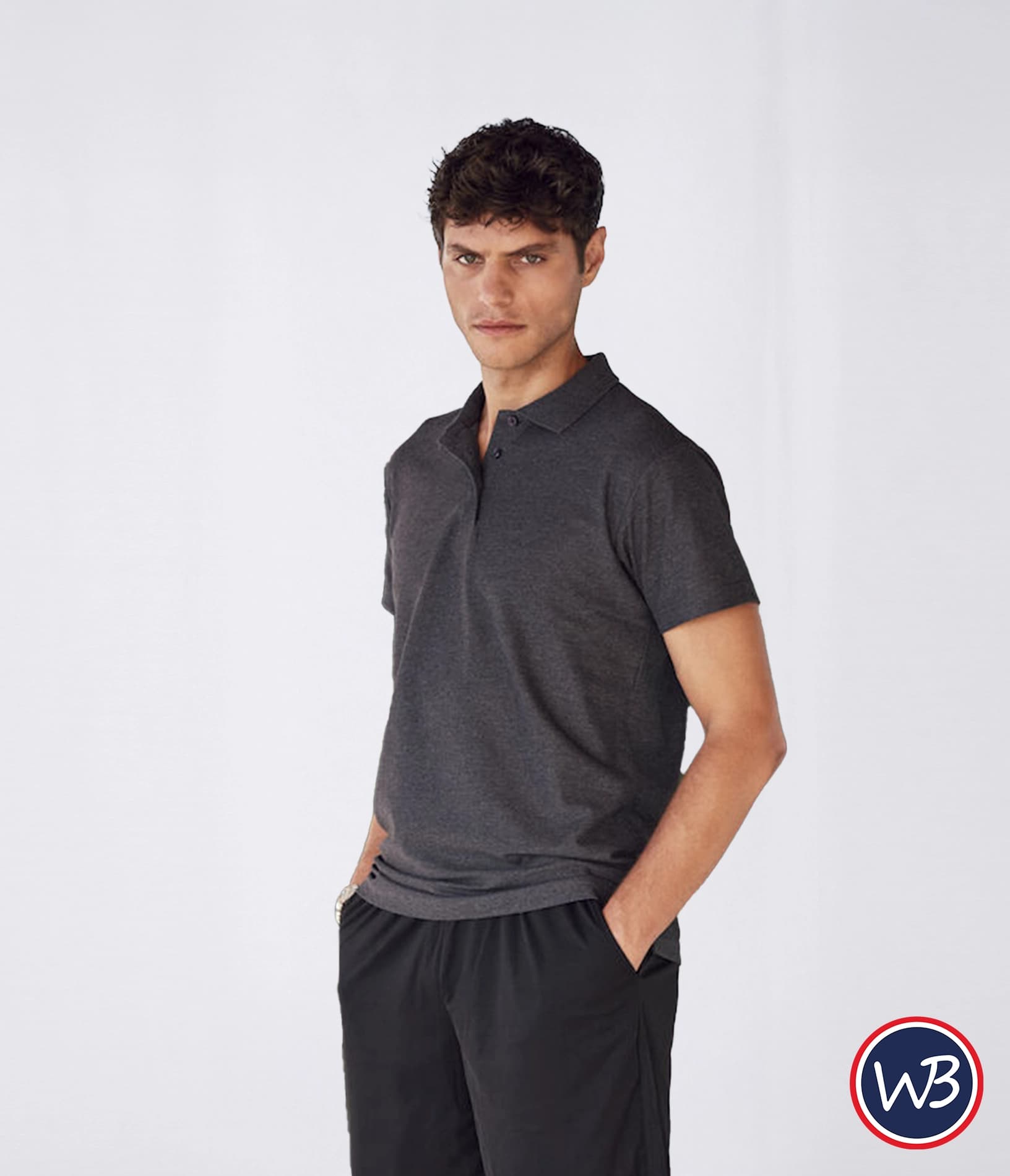 Polo Homme Manches courtes Basic - Clique