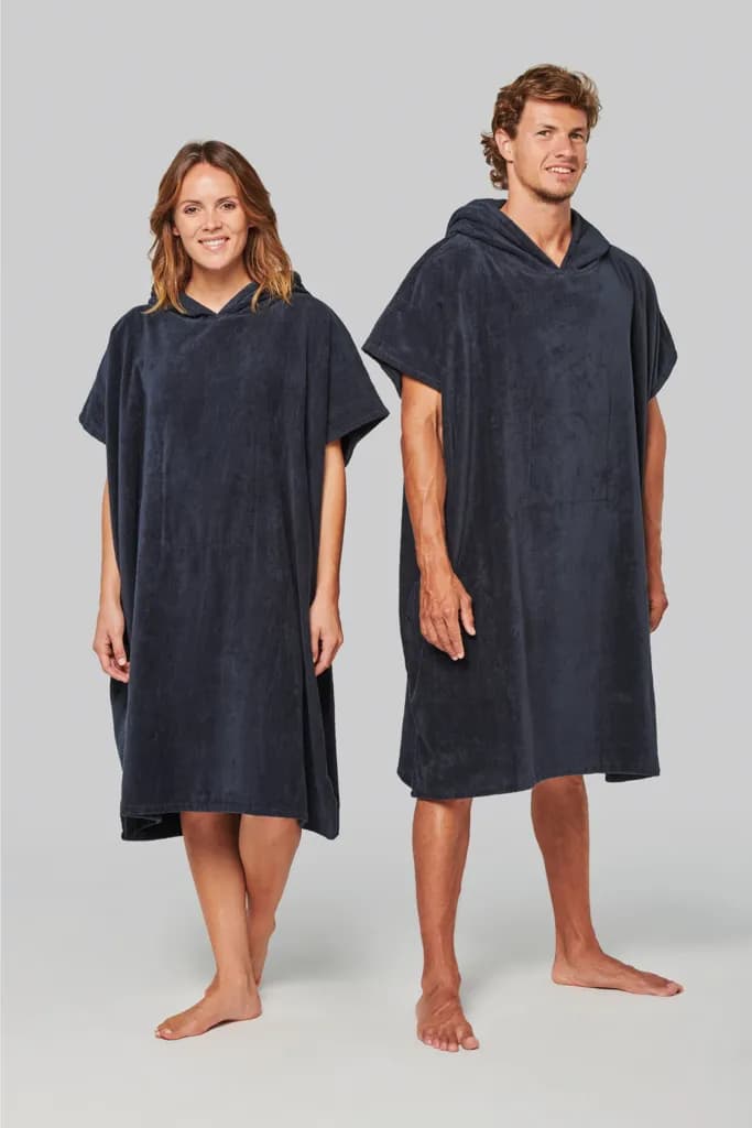 Poncho bain adulte personnalisé