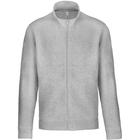 Sweat molleton zippé sans capuche - KARIBAN