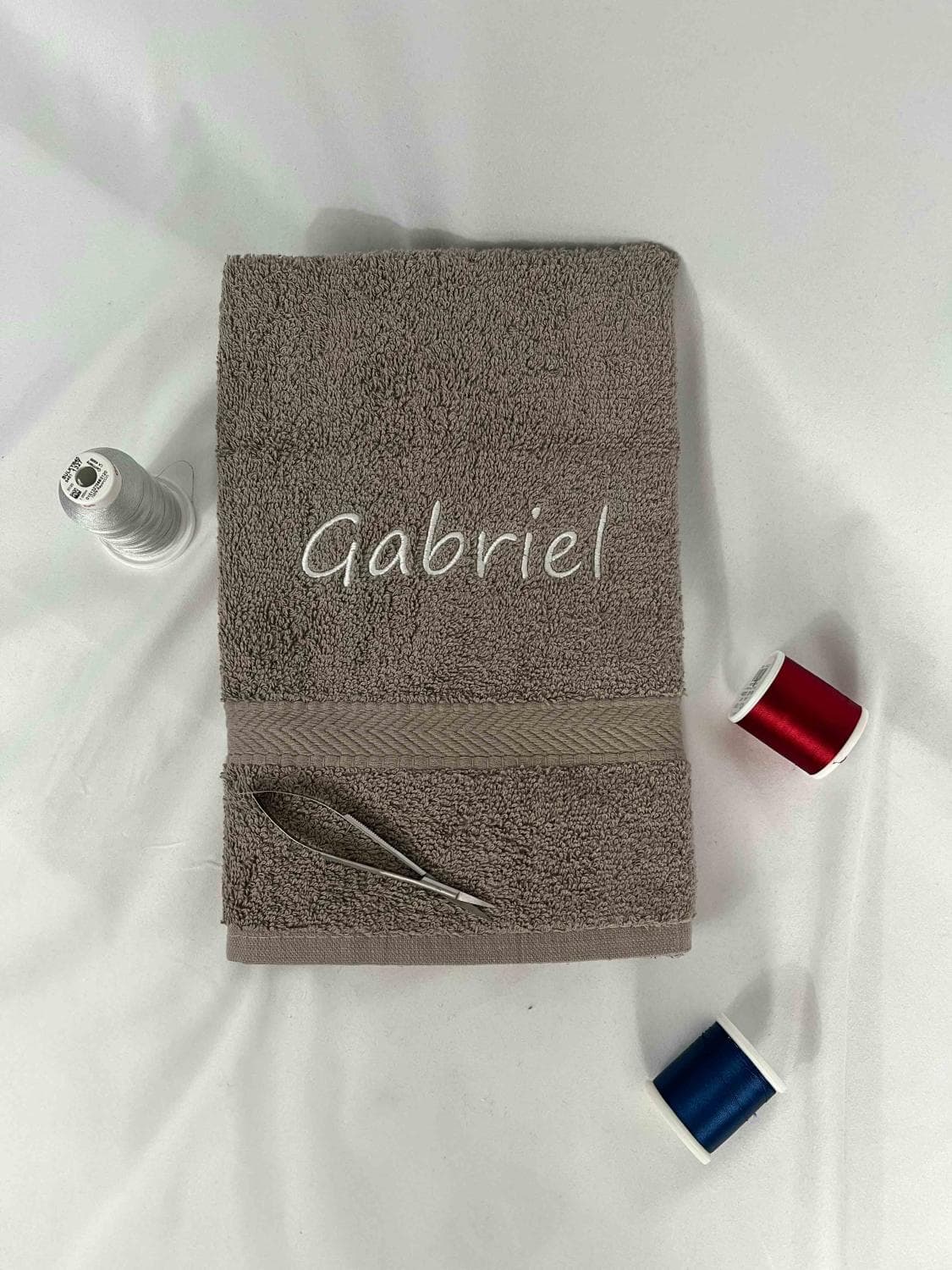 Serviette toilette personnalisable  50X90