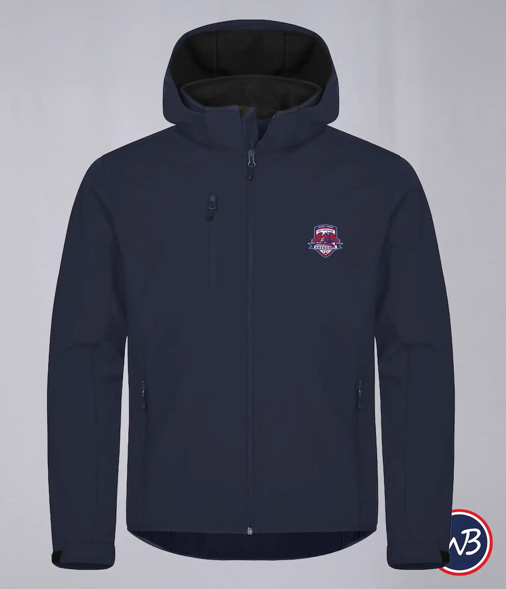 Veste softshell - Les Griffons Grenoble