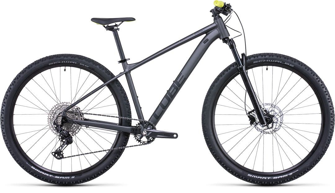 Cube Attention SL grey'n'lime - S