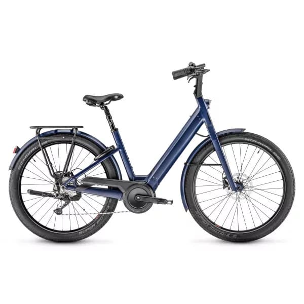 Vélo de ville électrique Moustache Lundi 27.3 - Bleu - 625 Wh