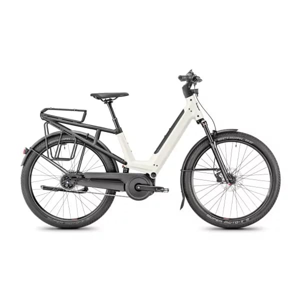 Vélo électrique Moustache J. on Nexus 2024 - Gris - porte-bagages suspendu - 500 Wh