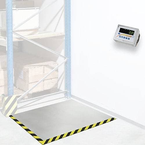 PCE Instruments Bodenwaage PCE-SD 6000F SST bis 6.000 kg |Ablesbarkeit 2 kg |Edelstahl |eichfähig |netzbetrieben