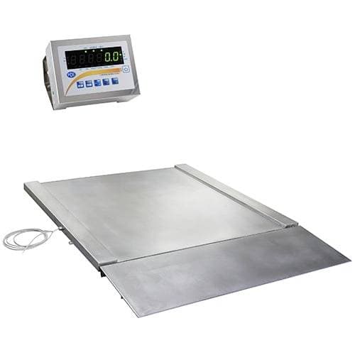 PCE Instruments Durchfahrwaage PCE-SD 1500 SST bis 1.500 kg |Ablesbarkeit 0,5 kg |Edelstahl |inkl. Eichung M III