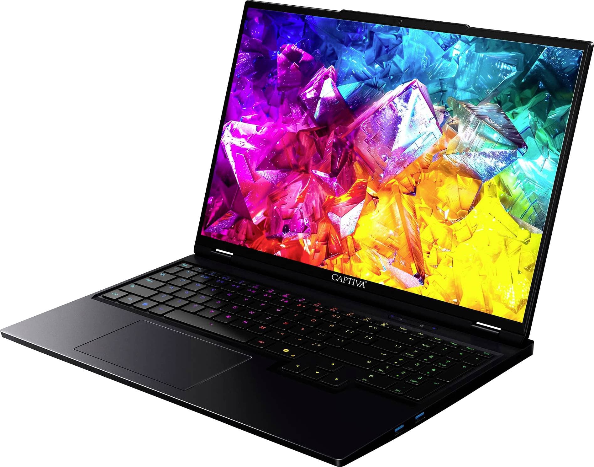 Captiva Gaming Notebook GY6 958AG 25T1 40.6 cm (16 Zoll) WQXGA AMD Ryzen 9 9955HX 32 GB RAM 2000 GB SSD Deutsch, QWERTZ