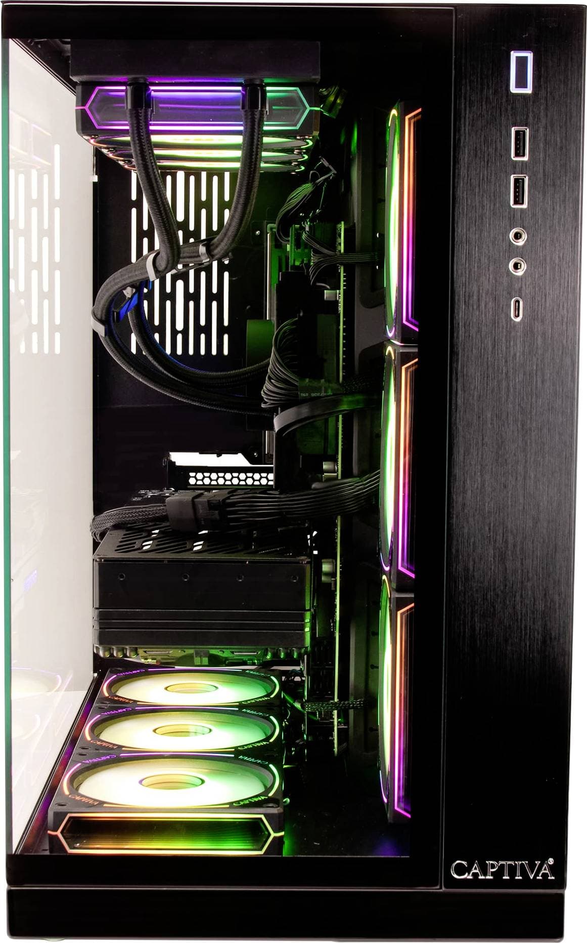 Captiva Gaming PC Highend Gaming I90-064 Intel® Core™ i9 i9-14900KF 64 GB RAM 2 TB SSD Nvidia GeForce RTX 5070 GDDR7 Win