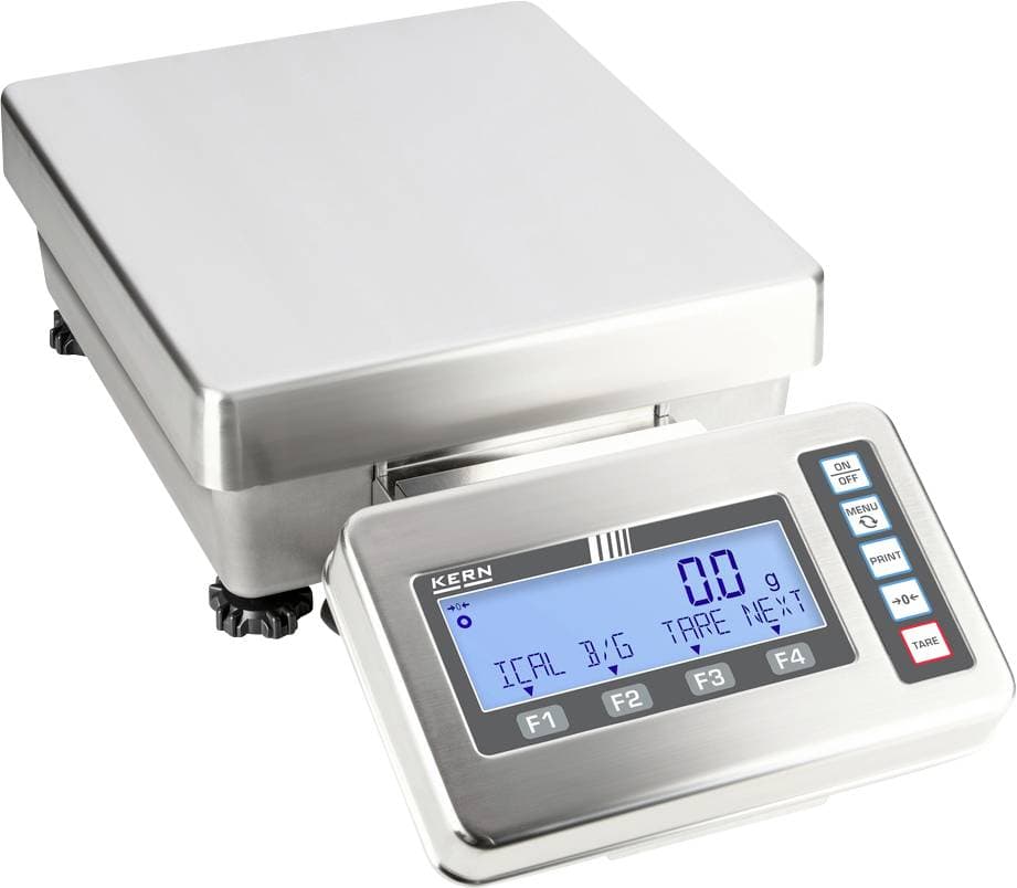 Kern FES 62K-4D Präzisionswaage Wägebereich (max.) 62 kg Ablesbarkeit 0.1 g, 1 g über Steckernetzteil Silber