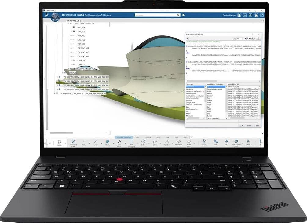 Lenovo ThinkPad P16s Gen 4 21RX - 180-Scharnierdesign - AMD Ryzen AI 9 HX PRO 370 / 2 GHz - AMD PRO - Win 11 Pro - Radeo