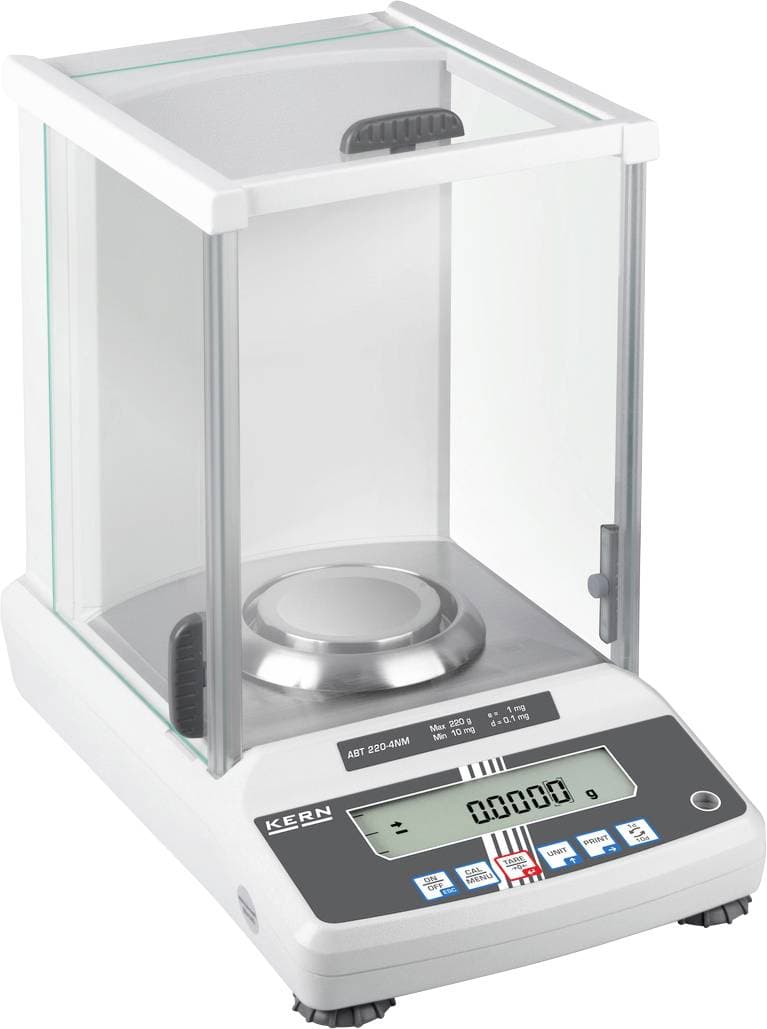 Kern ABT 100-5NM+C Analysewaage kalibriert (DAkkS-akkreditiertes Labor) Wägebereich (max.) 101 g Ablesbarkeit 0.00001 g