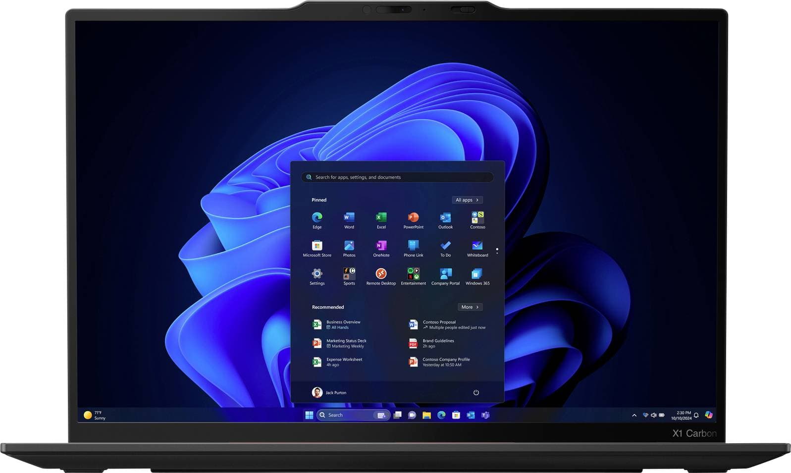 Lenovo Notebook ThinkPad X1 35.6 cm (14 Zoll) 2.8K Intel® Core™ Ultra 7 (Series 2) 258V 32 GB RAM 2 TB SSD Deutsch, QWER