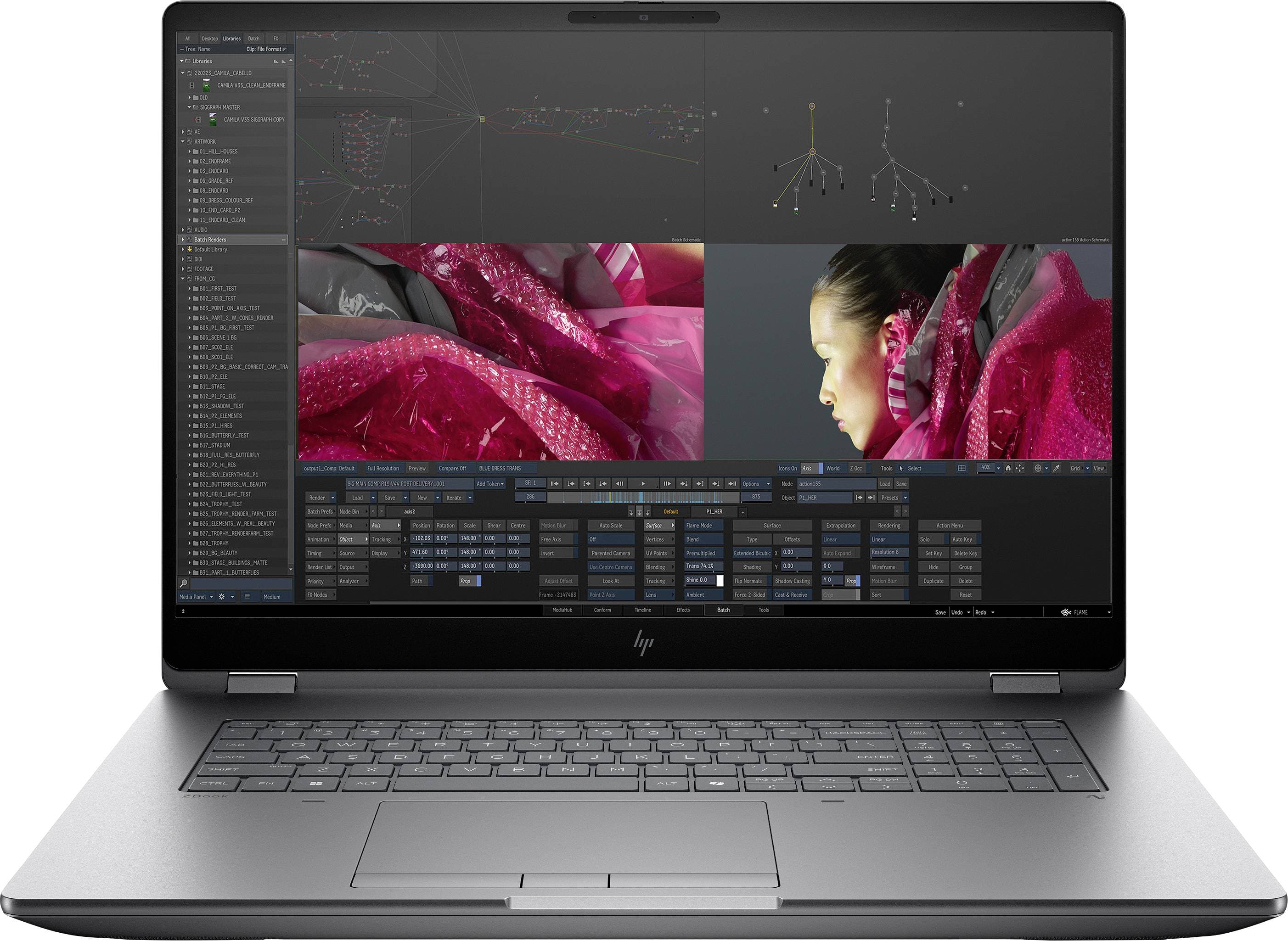 HP Workstation Notebook ZBook Fury G1i 45.7 cm (18 Zoll) WQXGA Intel® Core™ Ultra 7 32 GB RAM 1 TB SSD Deutsch, QWERTZ I