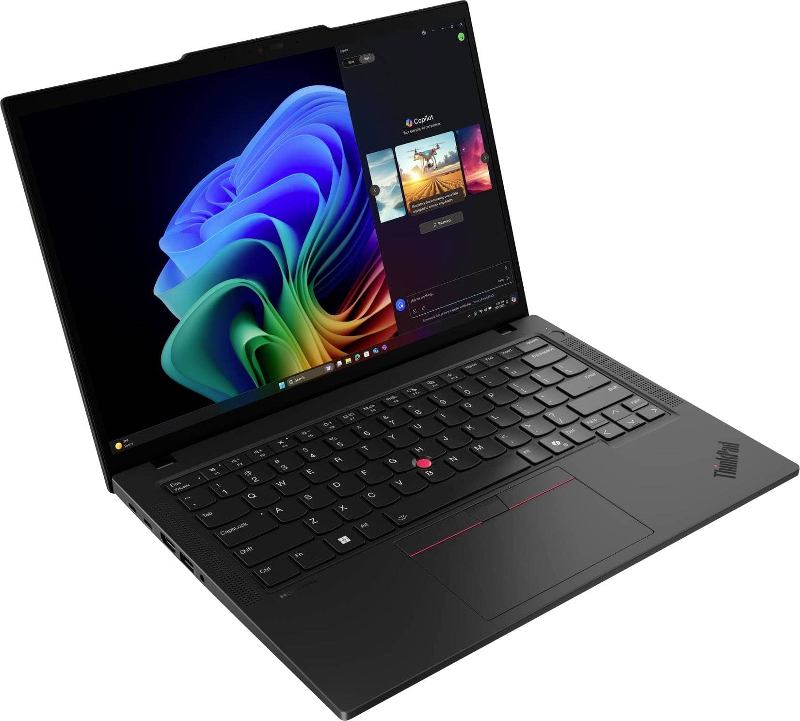 Lenovo Notebook 21QJ00DVGE 35.6 cm (14 Zoll) WUXGA AMD Ryzen AI 7 350 32 GB RAM 1 TB SSD Deutsch, QWERTZ AMD AMD Radeon™