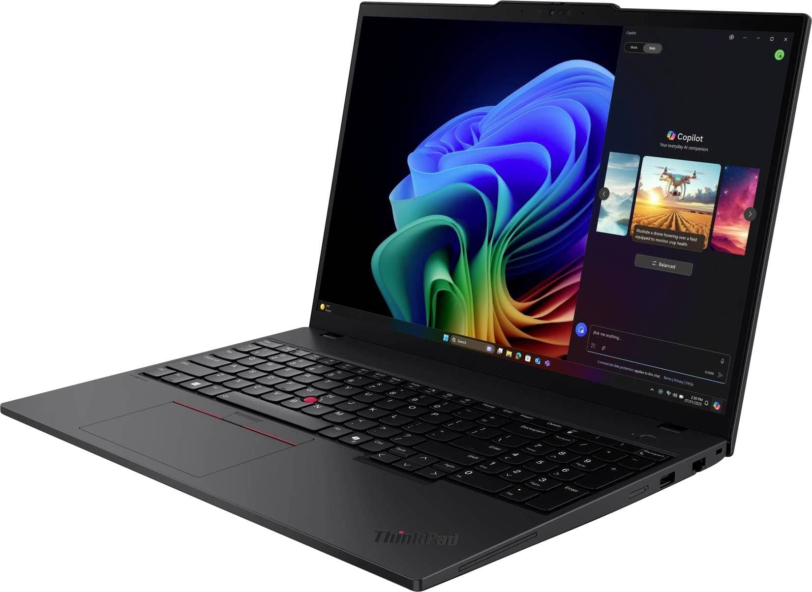 Lenovo Notebook 21QN005KGE 40.6 cm (16 Zoll) WUXGA AMD Ryzen AI 7 350 32 GB RAM 1 TB SSD Deutsch, QWERTZ AMD AMD Radeon™