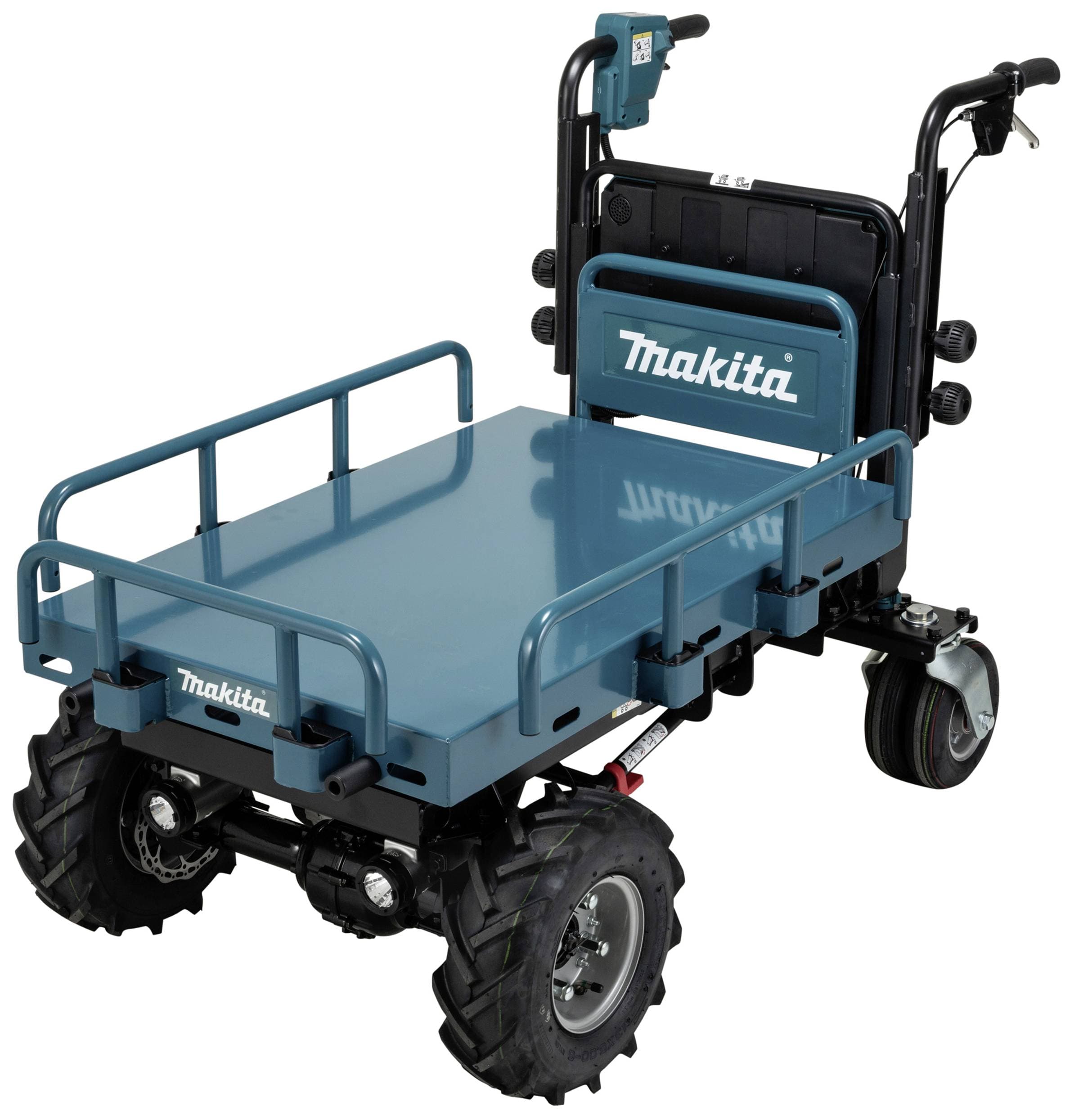 Makita DCU601Z Schubkarre 300 kg höhenverstellbar Luft