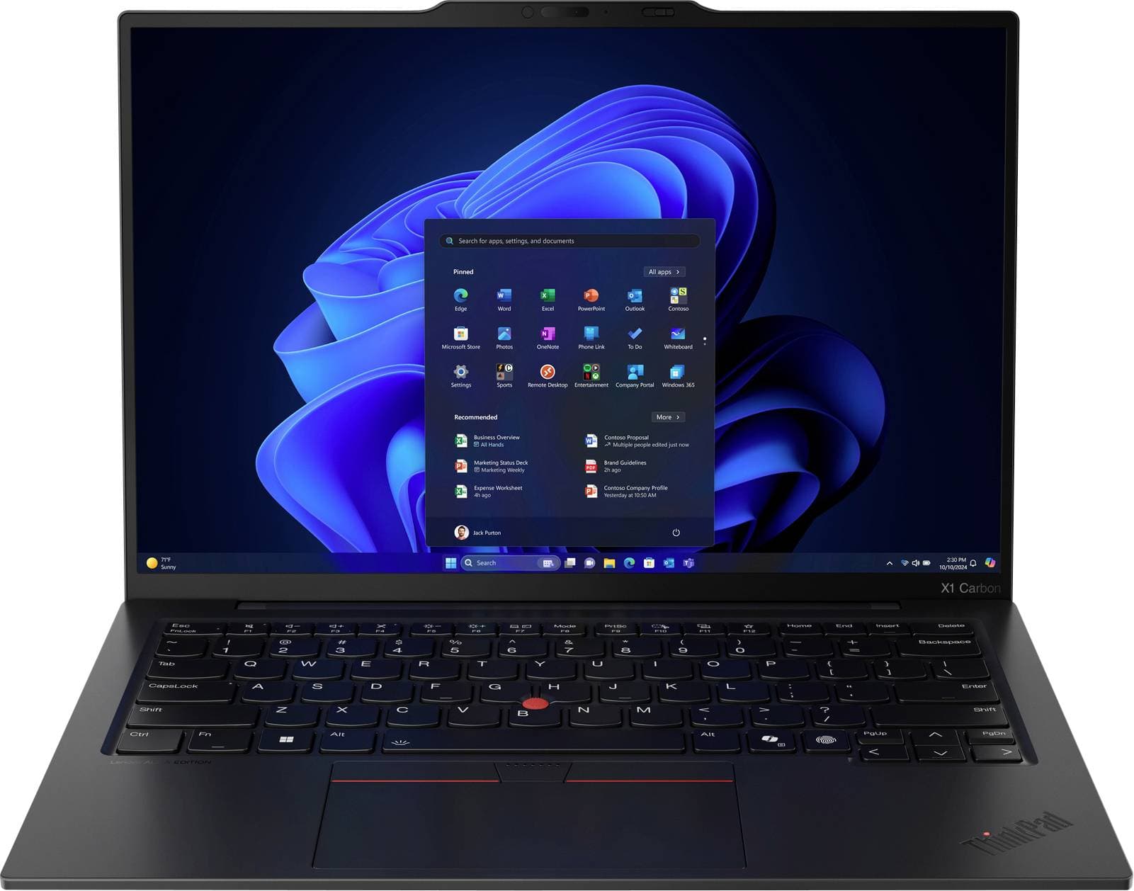 Lenovo Notebook ThinkPad X1 G13 35.6 cm (14 Zoll) WUXGA Intel® Core™ Ultra 5 (Series 2) 225U 16 GB RAM 512 GB SSD Deutsc