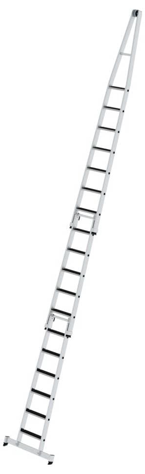 MUNK Günzburger Steigtechnik 040737 Aluminium Glasreinigerleiter Arbeitshöhe (max.): 6.75 cm 21.7 kg