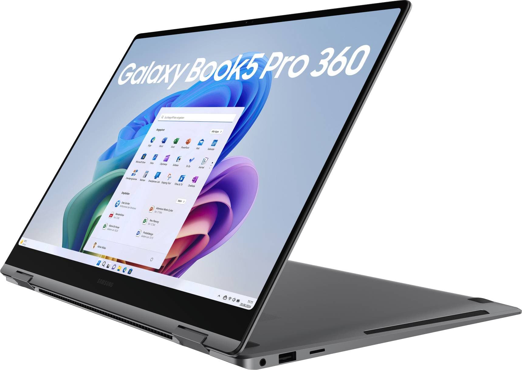 Samsung Notebook Galaxy Book5 Pro 360 16 Zoll Intel Core Ultra 7 1TB 40.6 cm (16 Zoll) WQXGA+ Intel® Core™ Ultra 7 258V