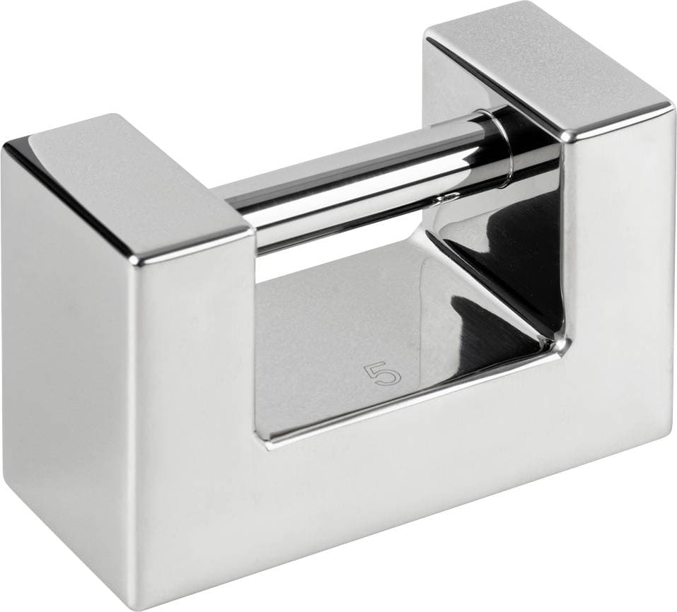 Kern 326-38 Einzelgewicht, OIML-Klasse F1, 20 kg, Block, Edelstahl poliert